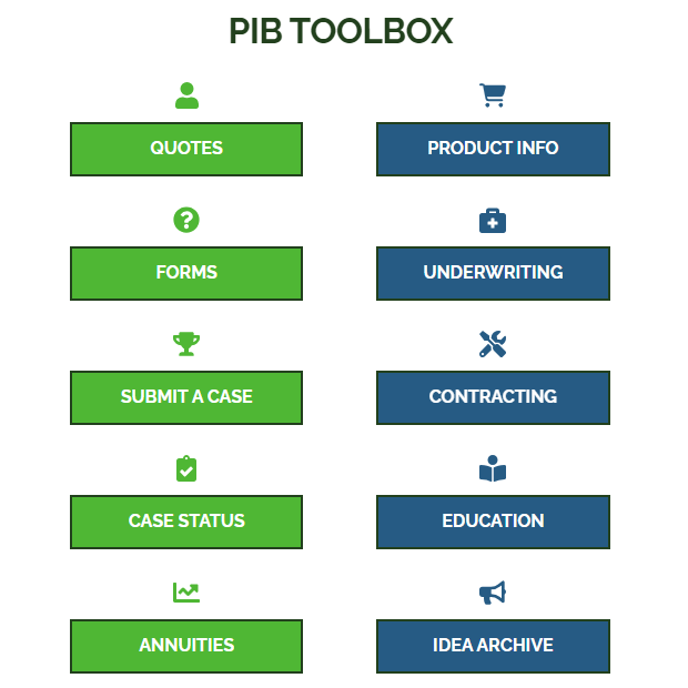 PIB Advisor Toolbox